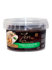 ZEN EVO SNACKS CORAZON PAVO Y PATATA 140 gr.